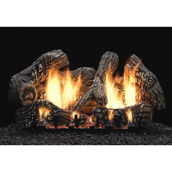 Empire | 18" Super Charred Oak Ceramic Fiber Log Set