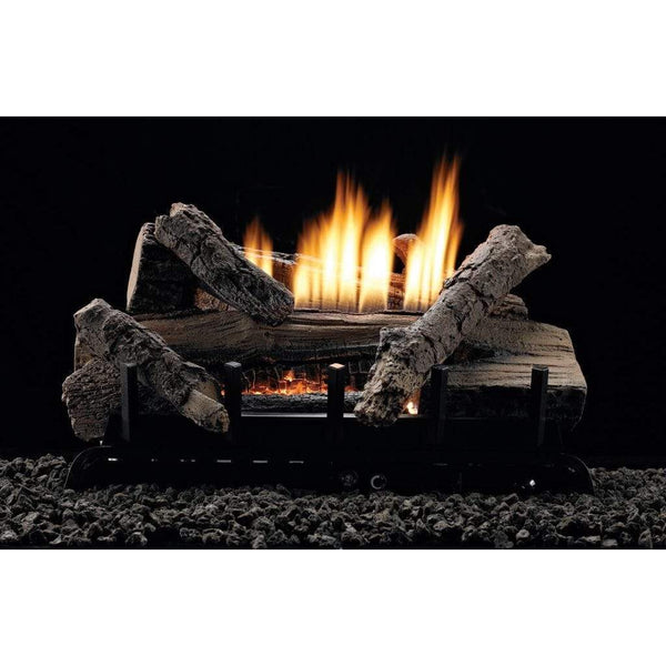 Empire | 18" Whiskey River Refractory Log Set with Vent-Free Contour Burner
