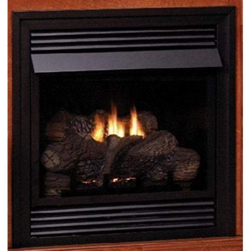Empire | 24" Vail Vent-Free Fireplace with Slope Glaze Burner - Millivolt Control with On/Off Switch