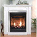 Empire Vail 24-inch Millivolt Controllar Vent-Free Gas Fireplace with Slope Glaze Burner
