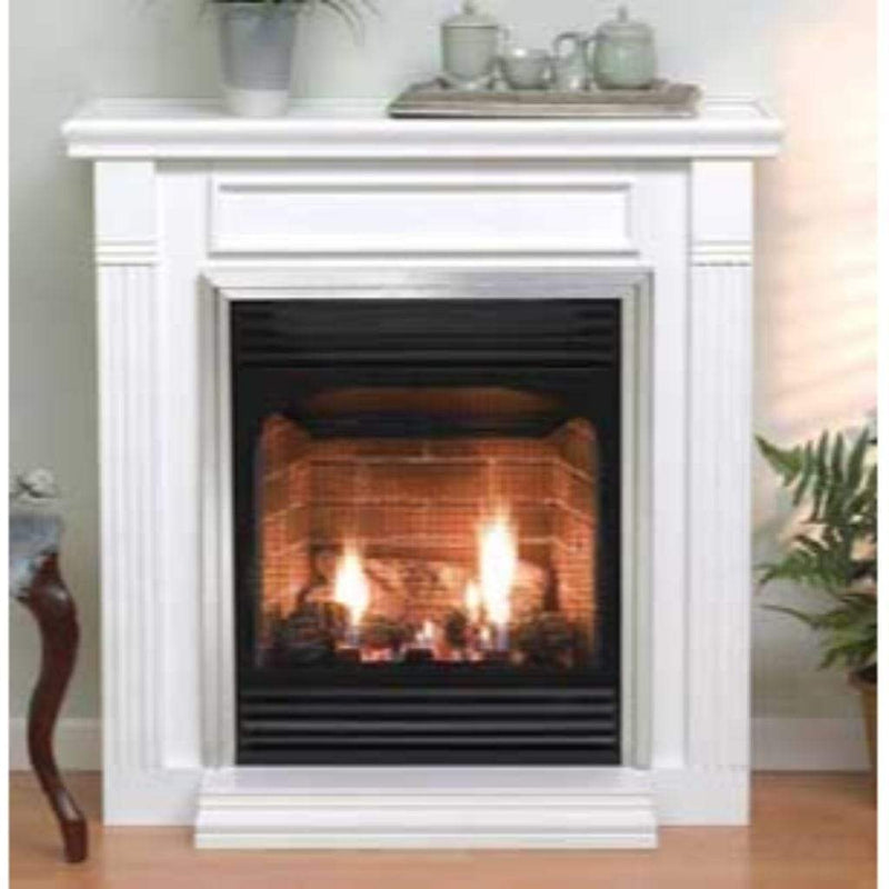 Empire | 24" Vail Vent-Free Fireplace with Slope Glaze Burner - Millivolt Control with On/Off Switch