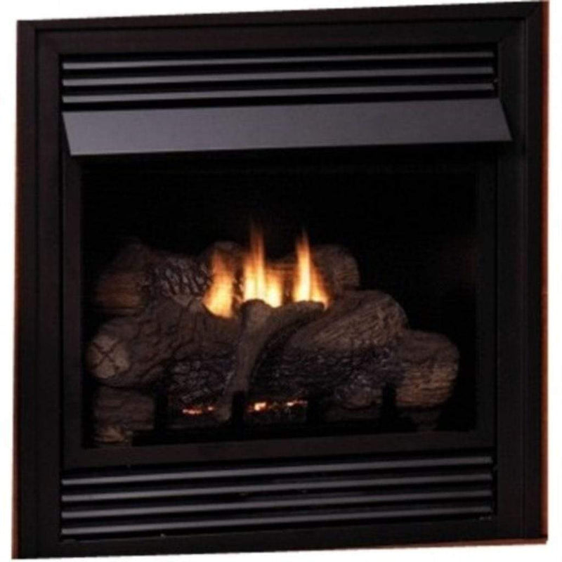 Empire Vail 26 Inch Ventless Gas Fireplace With Contour Burner (Thermostat Control)