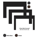 Empire | 3-Sided Metal Surrounds for Small Innsbrook Fireplace Insert