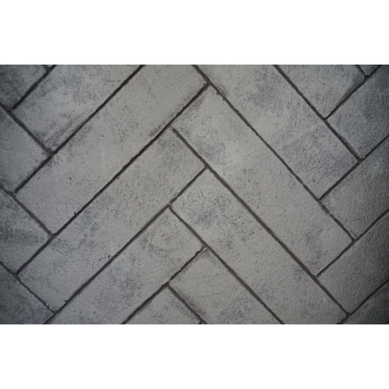 Empire | 30" to 50" Whitewashed Herringbone Liner for Rushmore Fireplaces