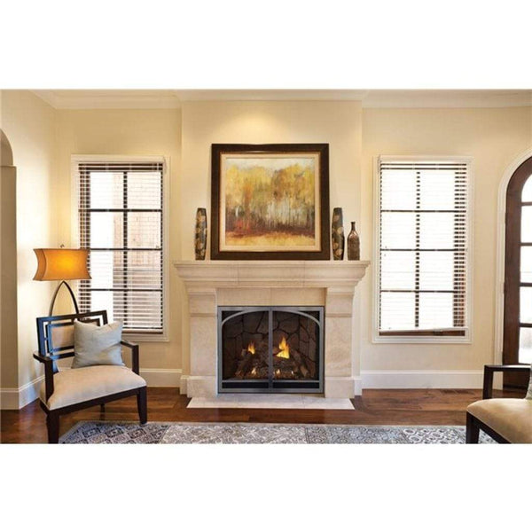 Empire | 36" Tahoe Clean Face Direct Vent Luxury Fireplace - Millivolt Control Series