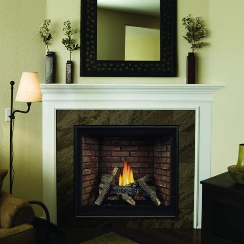 Empire | Tahoe Clean Face Direct Vent Premium Traditional Fireplace 36" - Millivolt Control Series