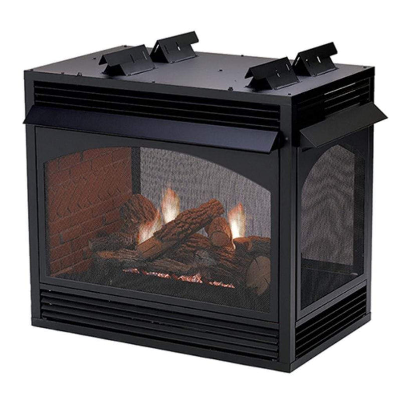Empire | 36" Vail Vent-Free Multi-Sided Fireplace, Peninsula and See-Through