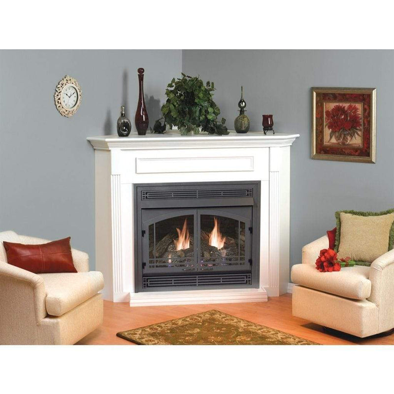 Empire | 36" Vail Vent-Free Premium Fireplace with Slope Glaze Burner - Thermostat Control
