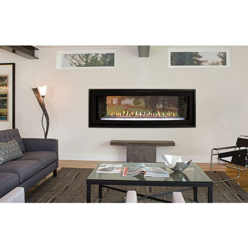 Empire | Boulevard Direct Vent See-Through Linear Gas Fireplace 48"
