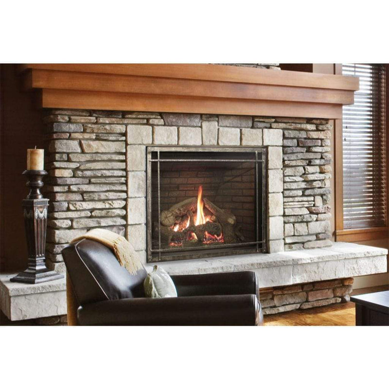 Empire | Rushmore Clean Face Direct Vent Gas Fireplace 50"