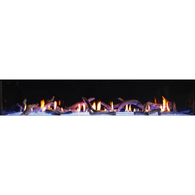 Empire | Burncrete Driftwood 11 Piece Log Set for 72" Boulevard DV Fireplace