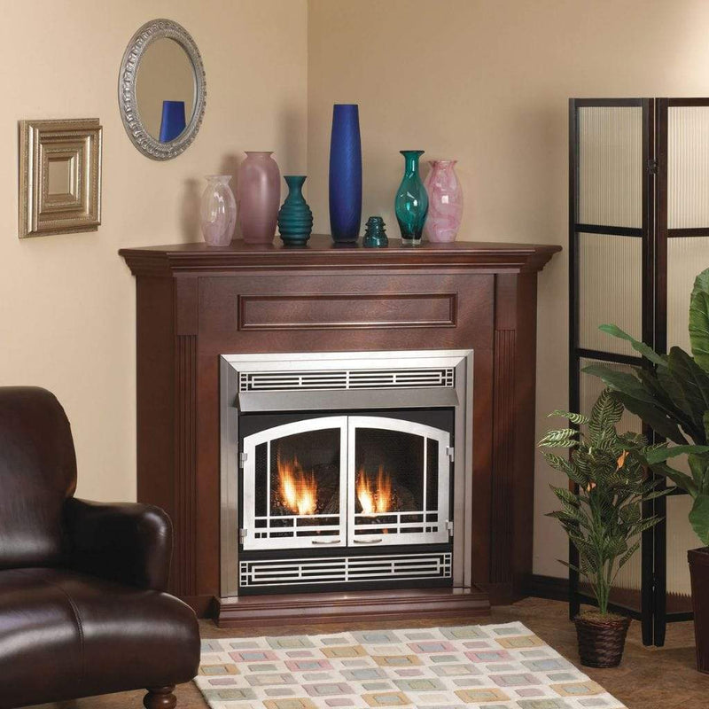 Empire | Mantel Cabinet with Base for 26" Vail Fireplaces