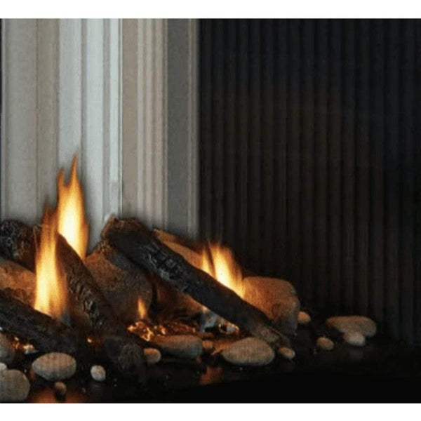 Empire | Mixed Logs and Stones Media Accessory for 36" Peninsula and See-Thru Tahoe Fireplaces