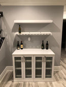 White 63" Display Shelf