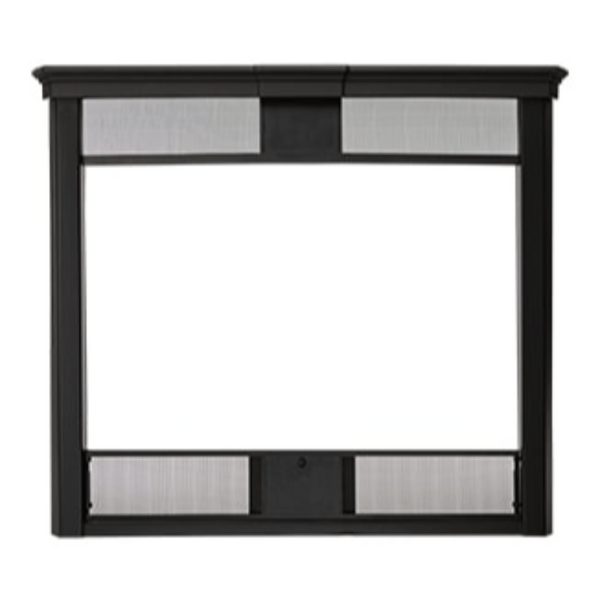 Monessen Black Transitional Face for Symphony Series Fireplace