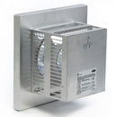 Kingsman FDVHSQ Square Vent Horizontal Termination for 4x7-Inch Venting