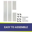 American Fire Glass Rectangular Glass Flame Guard