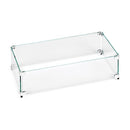 American Fire Glass Rectangular Glass Flame Guard