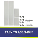 American Fire Glass Linear Glass Flame Guard for 30" x 6" Linear Drop-In Fire Pit Pan