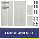 American Fire Glass Linear Glass Flame Guard for 48" x 6" Linear Drop-In Fire Pit Pan