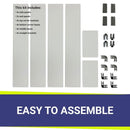 American Fire Glass Linear Glass Flame Guard for 60" x 6" Linear Drop-In Fire Pit Pan