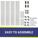 American Fire Glass Linear Glass Flame Guard for 72" x 6" Linear Drop-In Fire Pit Pan