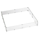 American Fire Glass Square Glass Flame Guard for 36" Square Drop-In Fire Pit Pan