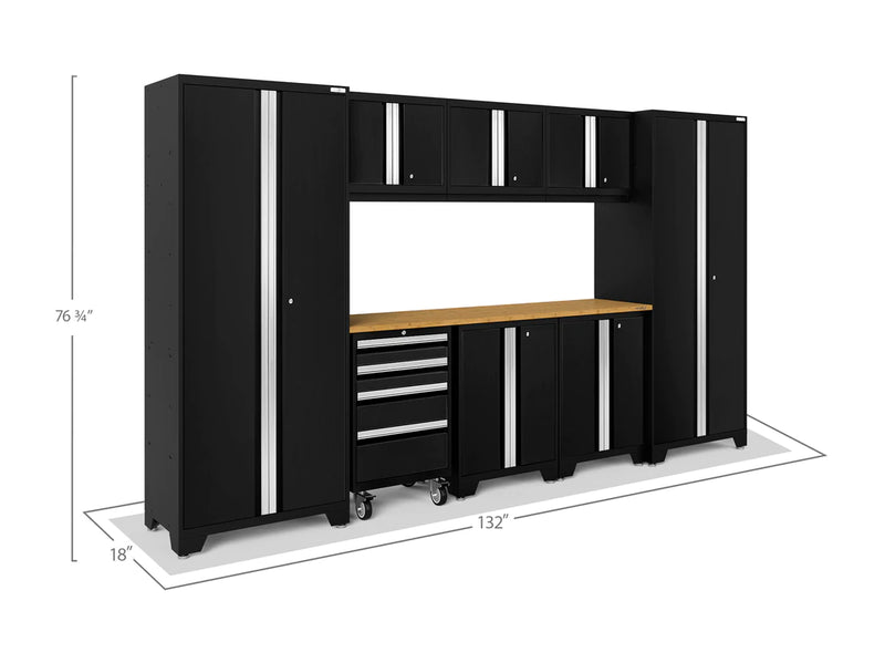 Bold Series 9 Piece Cabinet Set