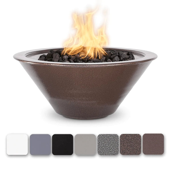 The Outdoor Plus - Cazo Powder Coated Steel Round Fire Bowl 30"
