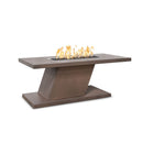 60" Imperial Copper & Corten Steel & Stainless Steel Rectangle Fire Pit - 24" tall - The Outdoor Plus