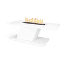 60" Imperial Powder Coated Steel Rectangle Fire Pit - 15" tall - The Outdoor Plus