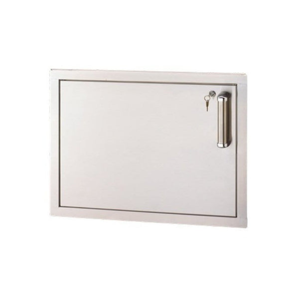 Fire Magic - 20" 53914KSC Premium Flush Horizontal Single Locking Access Door w/ Soft Close