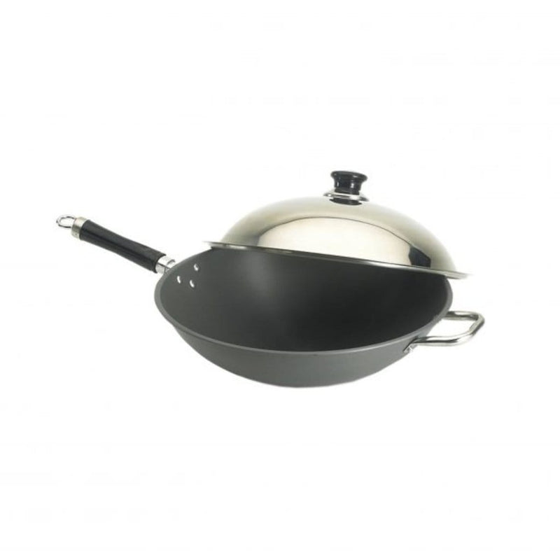 Fire Magic - 3572 Wok with Stainless Steel Cover