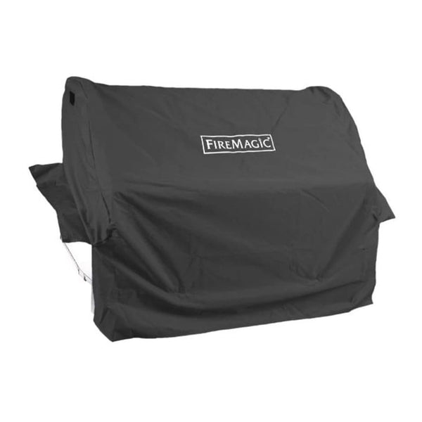 Fire Magic - 3643-01F Black Vinyl Cover for Firemaster R Drop-In Charcoal Grills