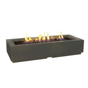 large rectangle fire pit | rectangle fire pit insert