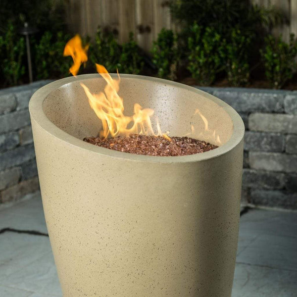 American Fyre Design | 23" Eclipse Gas Fire Urn (without Access Door)