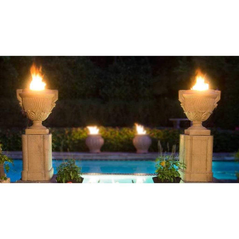 pool side fire urns | Belleflame