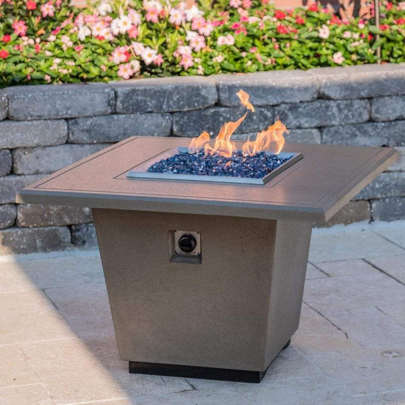 American Fyre Design | 36" Cosmopolitan Square Gas Firetable