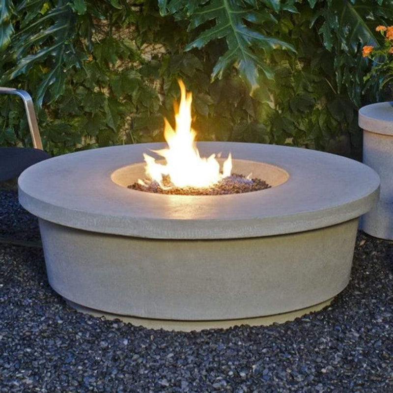 round gas fire table | gas fire table round