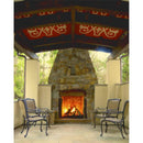 Mason-Lite 39" Pre-Cast Masonry Firebox Kit for 14" Class A UL103 Chimney with Height Kit