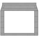 Mason-Lite 43" Vent Free See-Thru Firebox Kit