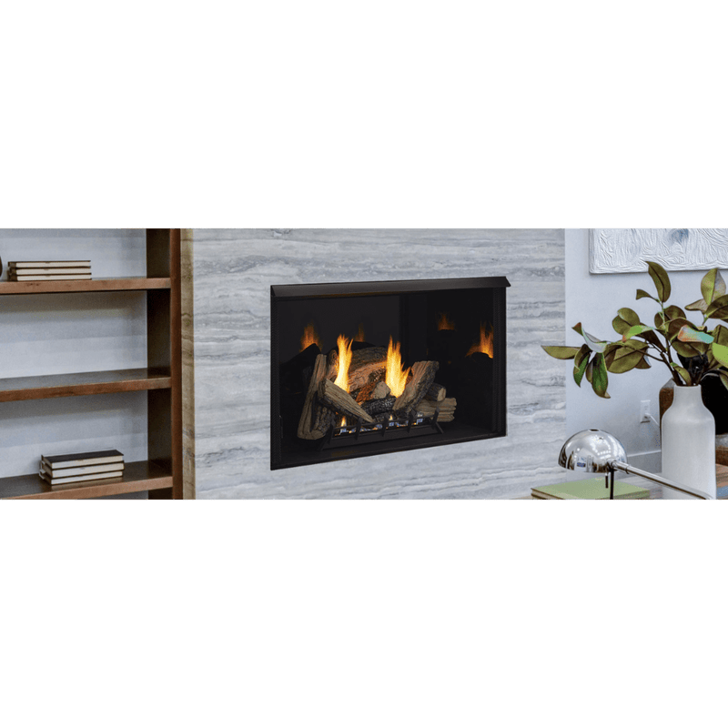 Monessen 36" Attribute Universal Circulating Vent Free Firebox with Radiant Face and Multitonal Brown/Gray Reversible Interior Panels