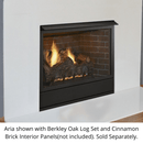 Monessen Traditional Style Ventless Aria 36 Inch Contemporary Gas Fireplace