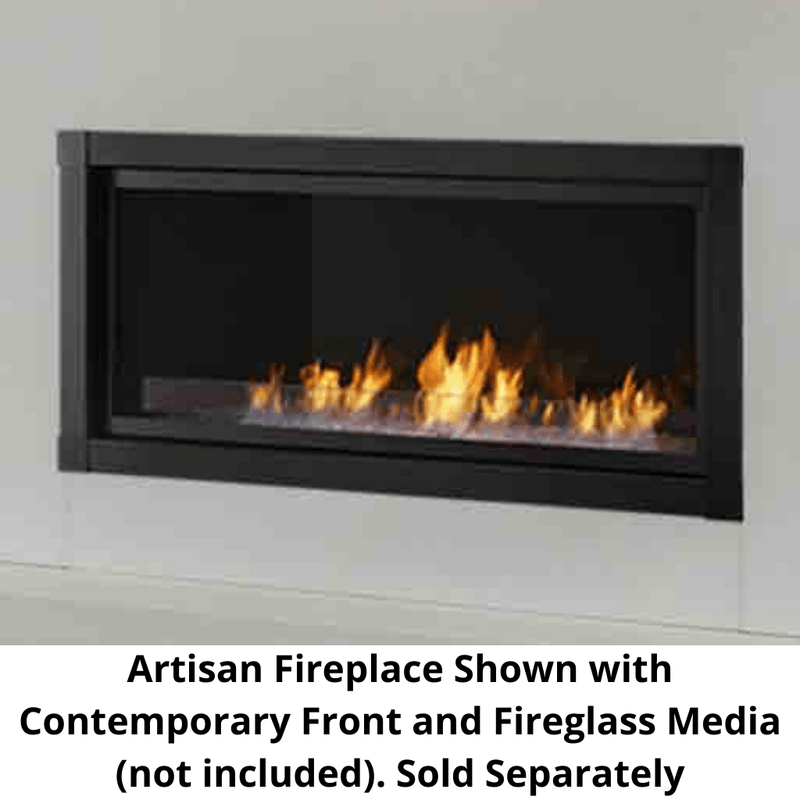 Ventless Linear Gas Fireplace | linear vent free gas fireplace