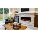 SimpliFire Scion 43 Inch Built-In Wall Mounted Indoor/Outdoor Linear Electric Fireplace