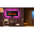 SimpliFire 58 Inch Modern Linear Wall Mount Electric Fireplace