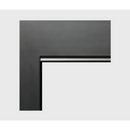 Kingsman - Flat Wall Black Surround for ZVC3622 Fireplaces