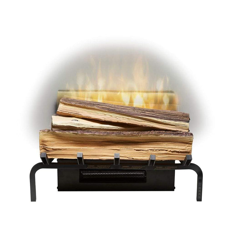 electric fireplace log set
