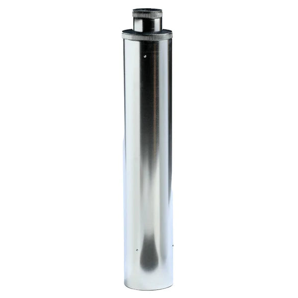 Kingsman - 5/8" Galvanized Pipe for Vertical Venting Installations