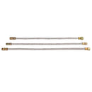 The Outdoor Plus Stainless Steel Whistle Free Flex Gas Hose